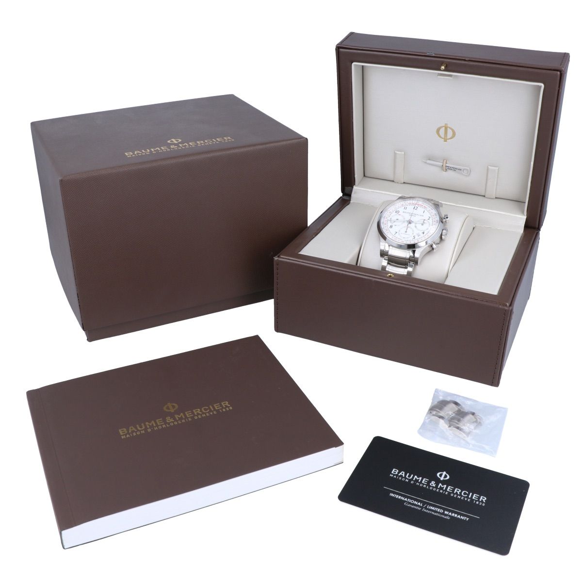BAUME&MERCIER】ボーム&メルシエ ケープランド クロノグラフ M0A10061 