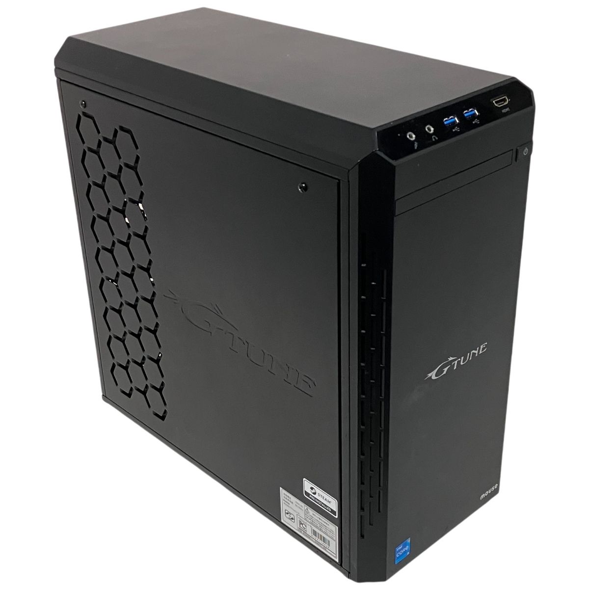 MouseComputer G-TUNE PM-B 560 デスクトップPC 11 th Gen i 5-11400 F 16 GB SSD 512 NVIDIA GeForce RTX 3060 Ti win