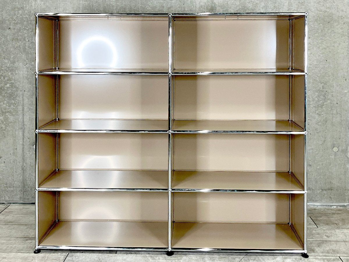 USM Haller USM ハラー オープン シェルフ ラック ベージュ USM Haller USMハラー サイドボード 3列×3段 ベージュ 入荷しました