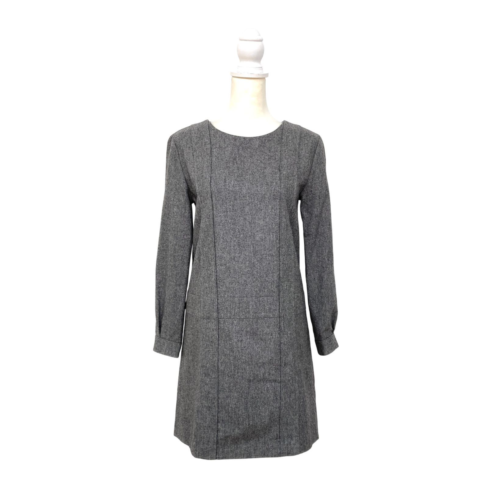 A P C アーペーセー グレー ひざ丈 その他 S PSP 20 07