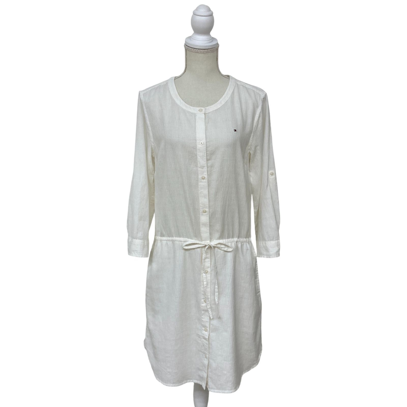 TOMMY トミーヒルフィガー ホワイト ロング その他 M PSP 20 24