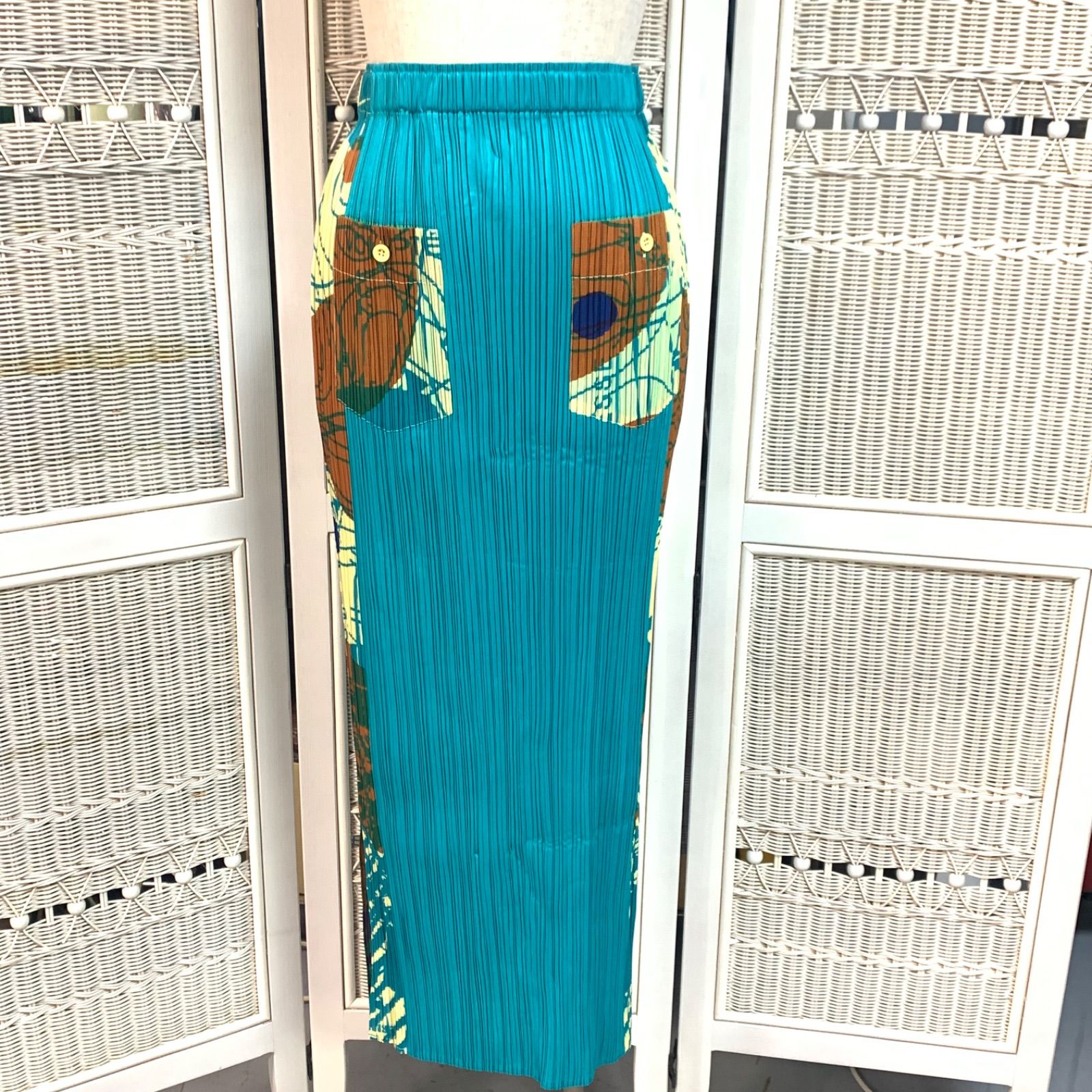 ISSEY MIYAKE イッセイミヤケ PLEATS PLEASE プリーツプリーズ スカート サイズ2 古着