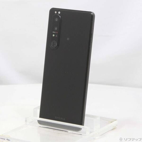 中古品〕 Xperia 1 III 512GB フロストブラック XQ-BC42 SIMフリー