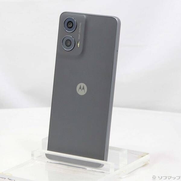 中古品〕 Moto g24 128GB マットチャコール PB1A0000JP SIMフリー【352