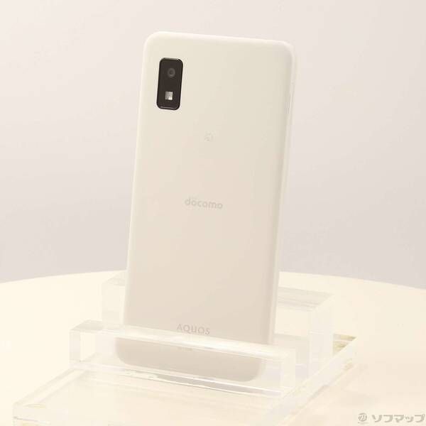 中古品〕 AQUOS wish3 64GB ホワイト SH-53D docomo SIMフリー【377