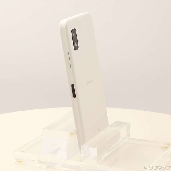 中古品〕 AQUOS wish3 64GB ホワイト SH-53D docomo SIMフリー【377
