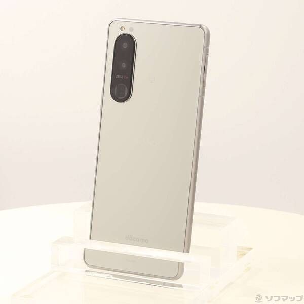 中古品〕 Xperia 5 III 128GB フロストシルバー SO-53B docomo SIM