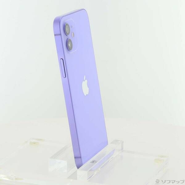 中古品〕 iPhone12 128GB パープル MJNJ3J／A SIMフリー【368】 - メルカリ