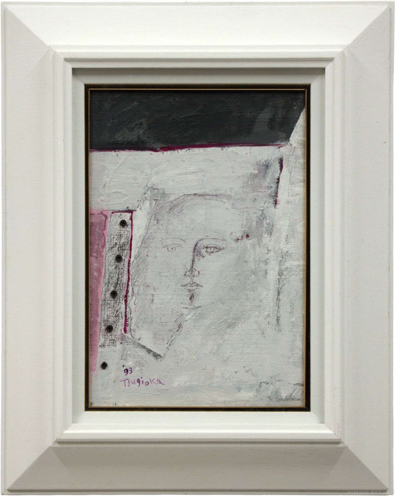 油絵「無題」 継岡リツ 「無題」 油絵・油彩画 絵画 - メルカリ