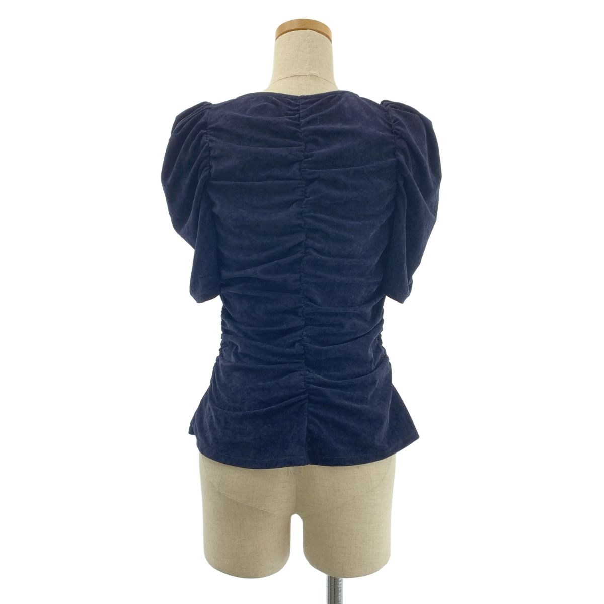 FETICO / フェティコ | STUDIOUS 別注 VELOUR GATHERD TOP ベロア