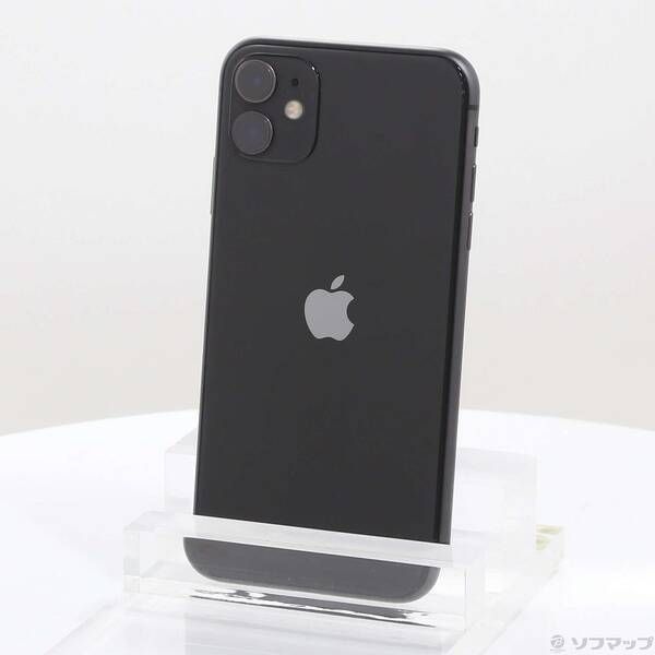 中古品〕 iPhone11 64GB ブラック MWLT2J／A SIMフリー【344】 - メルカリ