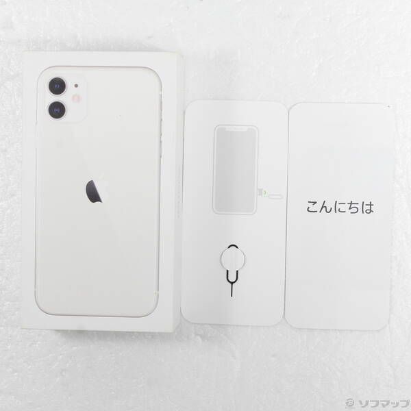 中古品〕 iPhone11 64GB ホワイト MWLU2J／A SIMフリー【368】 - メルカリ