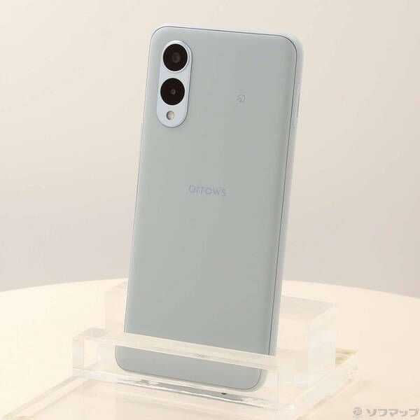 中古品〕 arrows We2 64GB ライトブルー FCG02 au SIMフリー【377
