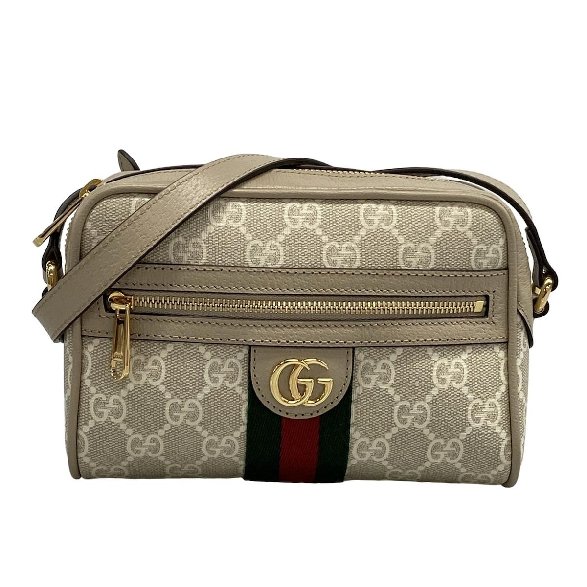 GUCCI(グッチ) ショルダーバッグ美品 GGスプリーム オフィディア