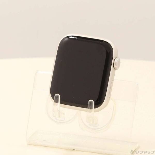 〔 品〕 Apple Watch Series 7 GPS 45 mm スターライトアルミニウムケース バンド無し 377