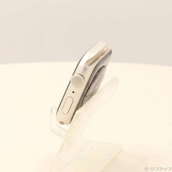 〔 品〕 Apple Watch Series 7 GPS 45 mm スターライトアルミニウムケース バンド無し 377