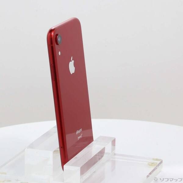中古品〕 iPhoneXR 128GB プロダクトレッド MT0N2J／A SIMフリー【344