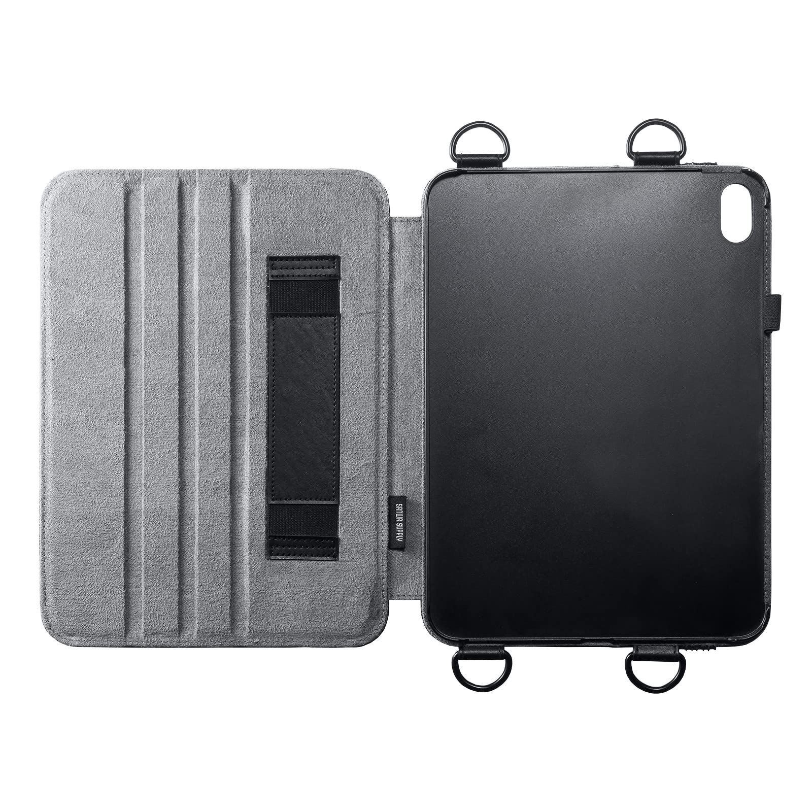 サンワサプライ iPad 10 9インチ用スタンド機能付きショルダーベルトケース PDA ACアダプター対応タブレット その他 