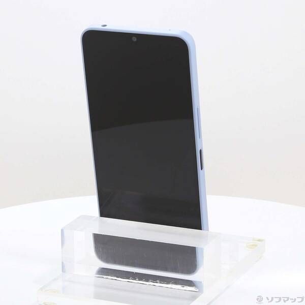 中古品〕 AQUOS wish4 64GB ブルー SH-M27 SIMフリー【377】 wish4