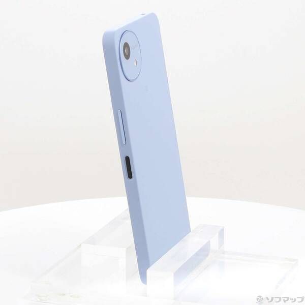 中古品〕 AQUOS wish4 64GB ブルー SH-52E docomo SIMフリー【377