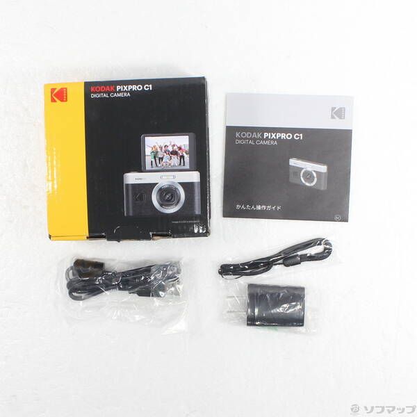 中古品〕 KODAK PIXPRO デジタルカメラ C1 ブラウン【276】 - メルカリ