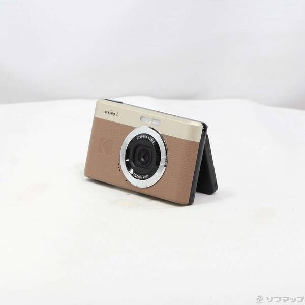 中古品〕 KODAK PIXPRO デジタルカメラ C1 ブラウン【276】 - メルカリ