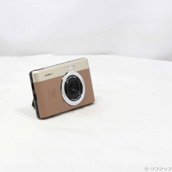 中古品〕 KODAK PIXPRO デジタルカメラ C1 ブラウン【276】 - メルカリ