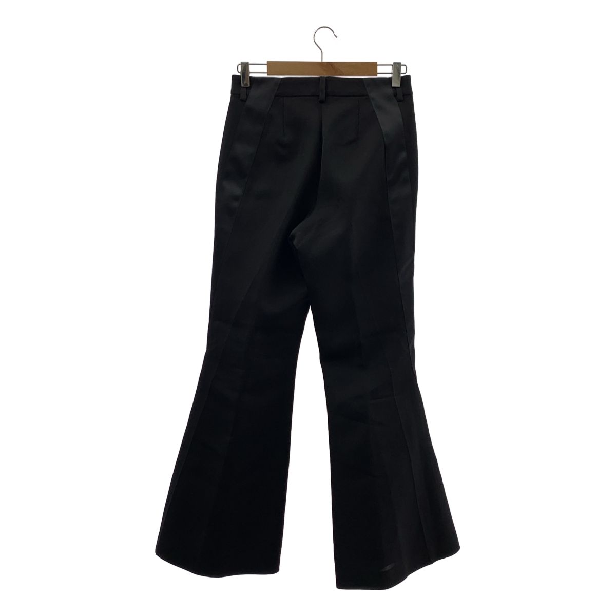 【Sacai】フレアパンツ　スラックス 美品】 sacai / サカイ | シルク コットン サイドライン フレア