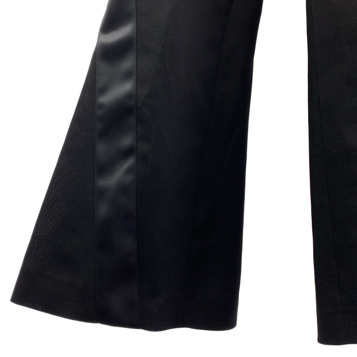 美品】 sacai / サカイ | シルク コットン サイドライン フレア