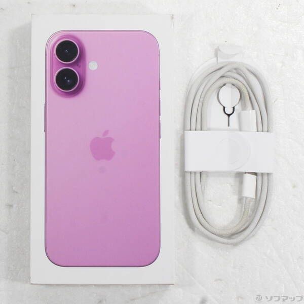 中古品〕 iPhone16 256GB ピンク MYDY3J／A SIMフリー【344】 - メルカリ