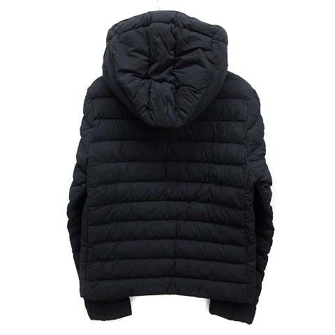 パーリーゲイツ PEARLY GATES ストレッチ ナイロン 中綿 フーディー ジャケット ロゴ ネイビー 紺 0 ゴルフウェア 055-2120006