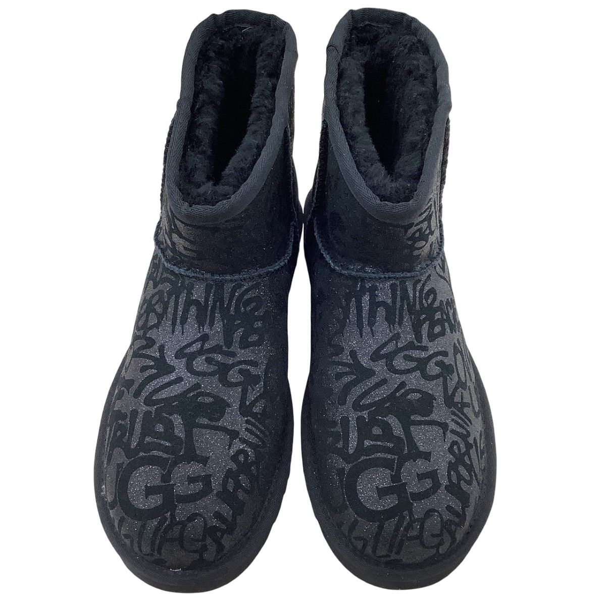 UGG アグ レディース ムートンブーツ SIZE 25cm ブラック - メルカリ