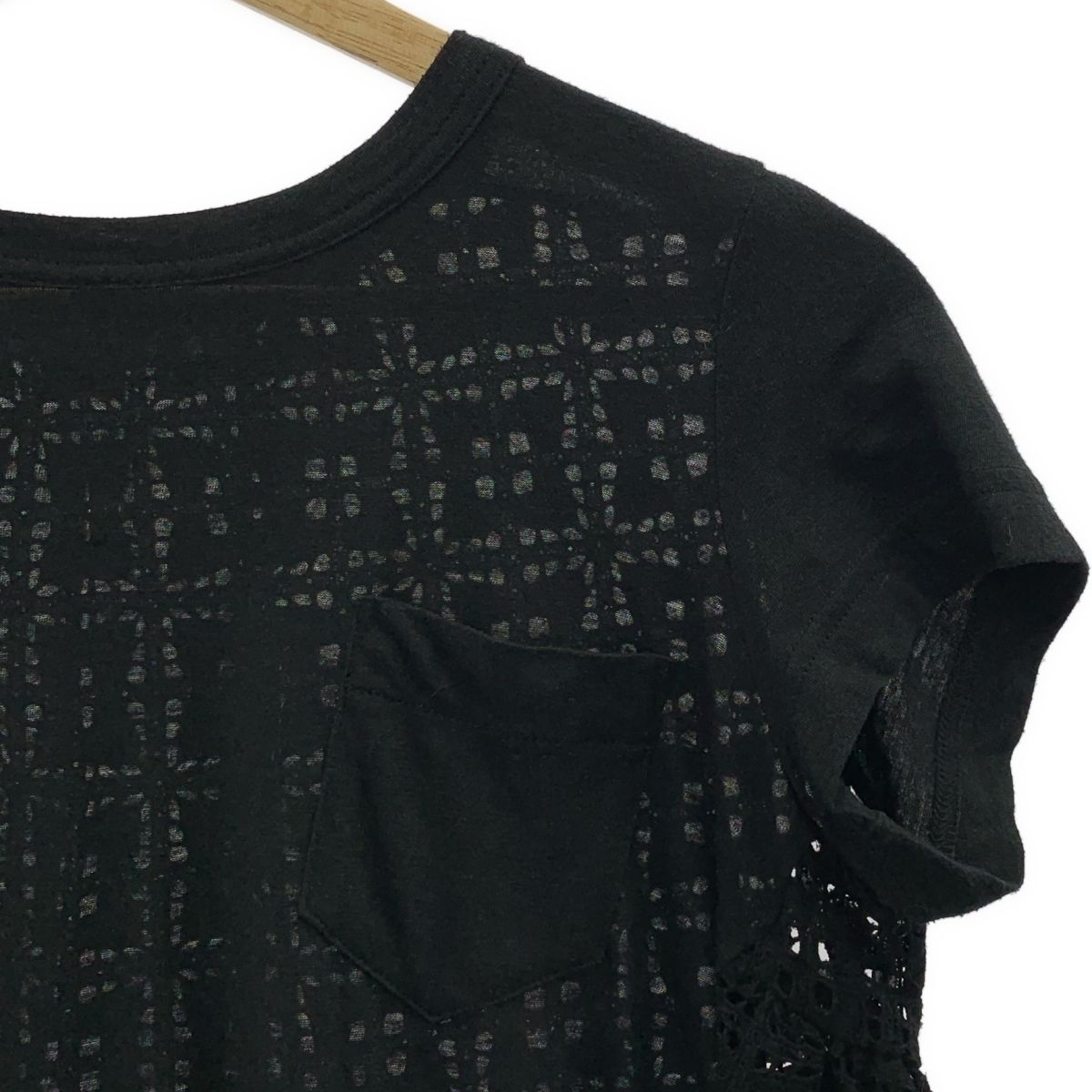 sacai luck / サカイラック | バック レース切替 カットソー | 2