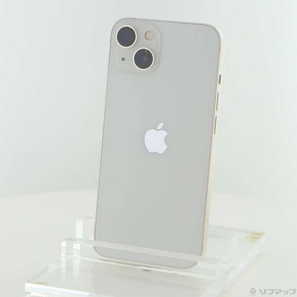 中古品〕 iPhone13 128GB スターライト NLND3J／A SIMフリー【251