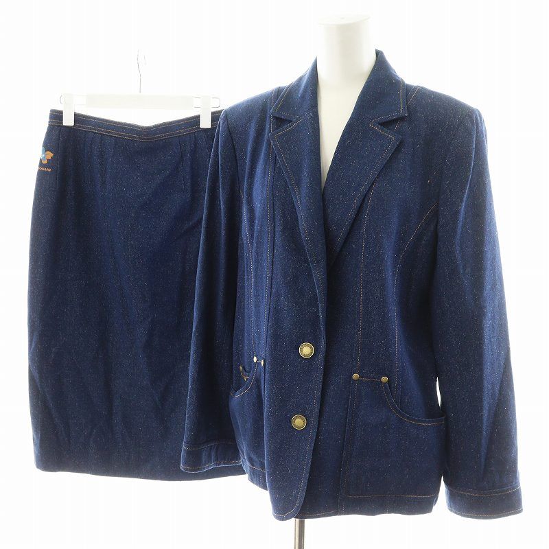 レオナール LEONARD FASHION セットアップ テーラードジャケット