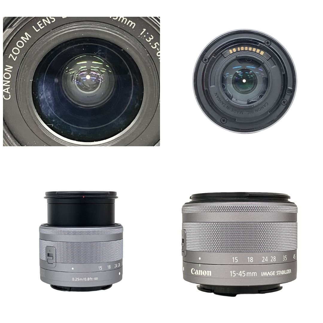  Canon キャノン EOS kiss M ホワイト ダブルレンズキット ミラーレス 一眼 デジタル カメラ ミラーレス一眼 デジタルカメラ