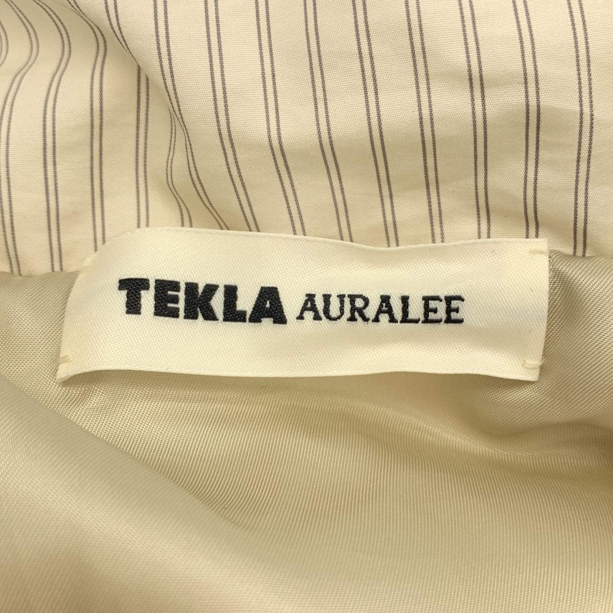 新品】 AURALEE / オーラリー | 2024AW | × TEKLA STRIPE DOWN JACKET