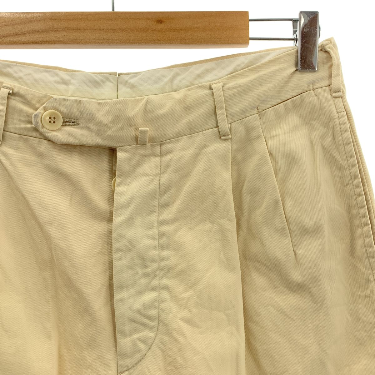 Rota / ロータ | 2タック スラックス パンツ | 46 | ベージュ | メンズ