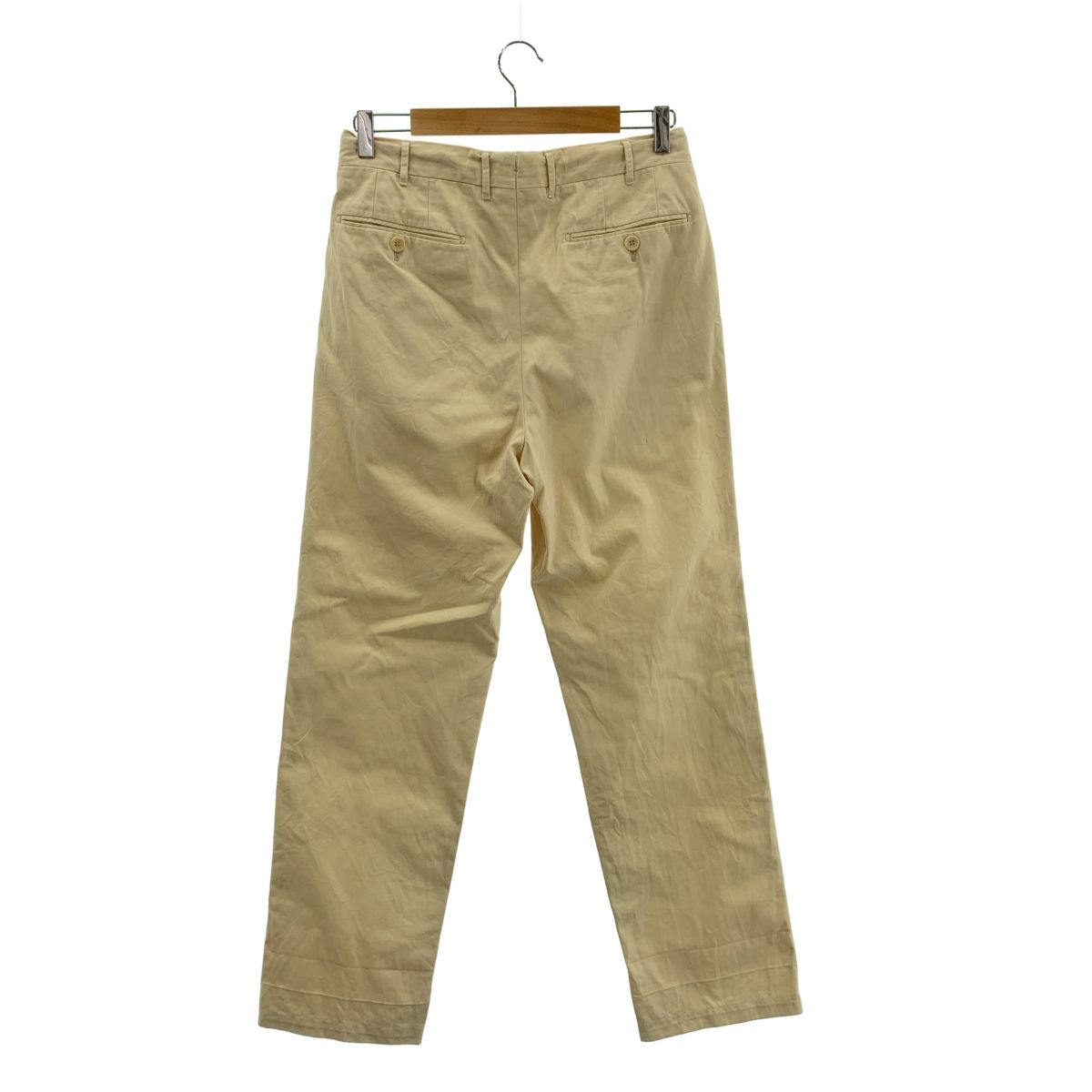 Rota / ロータ | 2タック スラックス パンツ | 46 | ベージュ | メンズ