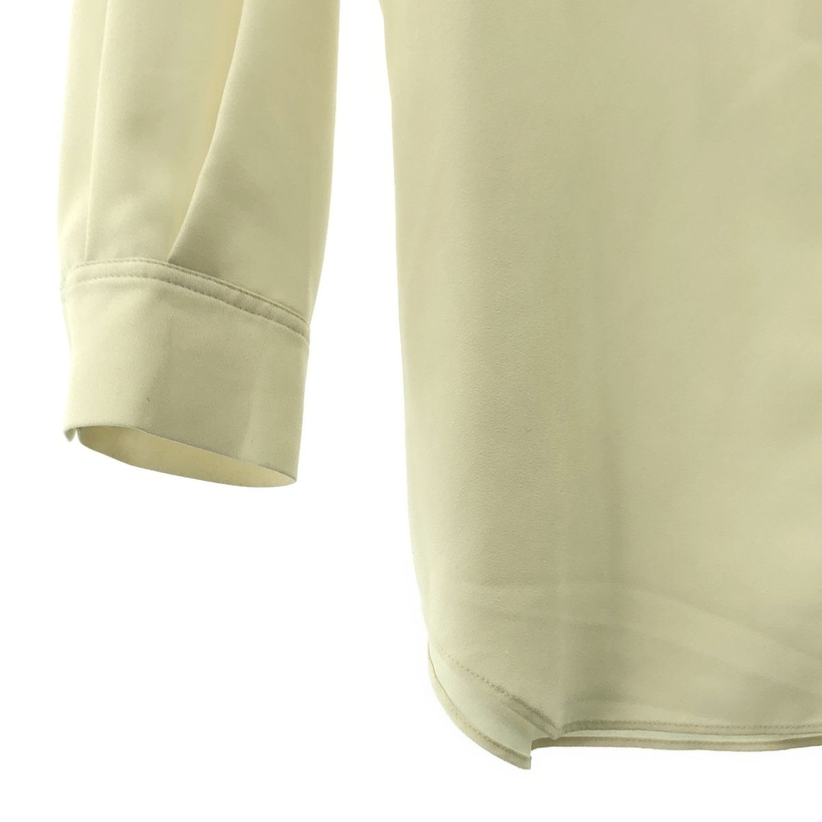 theory / セオリー | ボウタイ リボン ブラウス | S | ホワイト