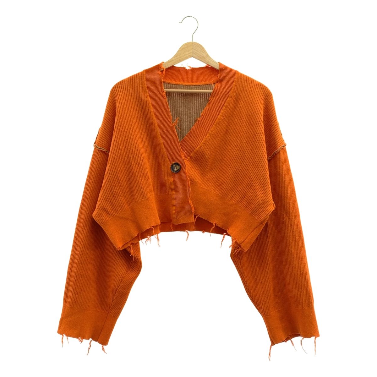 PERVERZE / パーバーズ | Double Face Rib Cardigan / ダブル フェイス