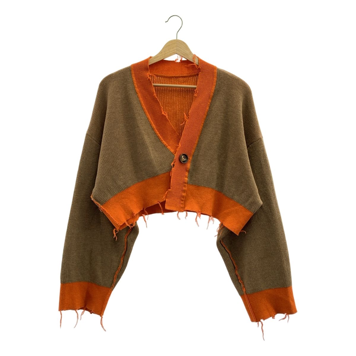 PERVERZE / パーバーズ | Double Face Rib Cardigan / ダブル フェイス