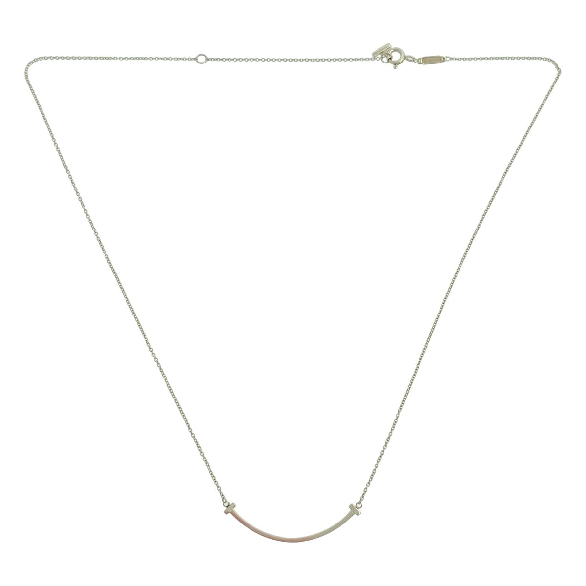 Tiffany & Co / ティファニー | シルバー925 Tスマイル スモール