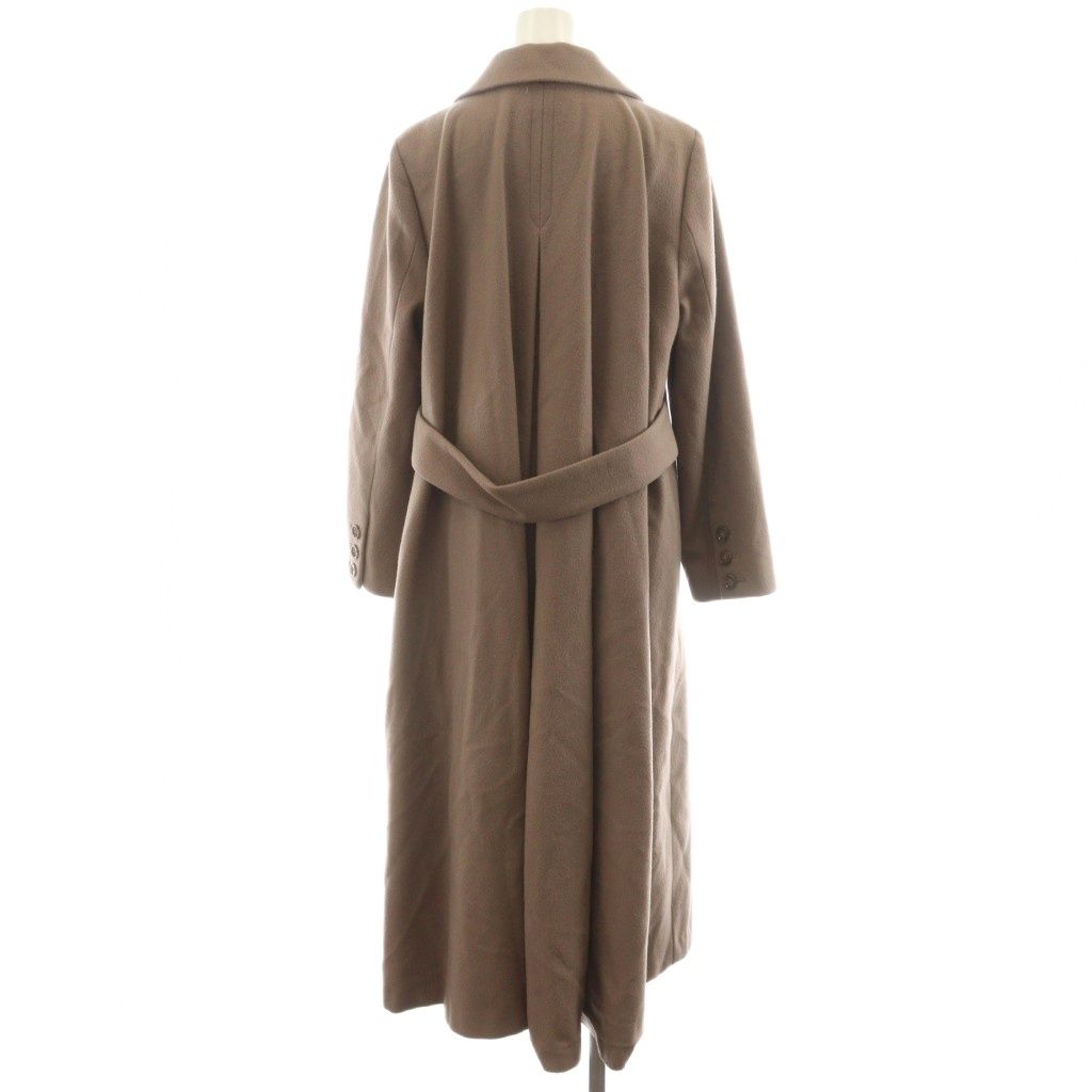 tomo　　　マイストラーダ　mystrada 　コート　ウール　ブラウン マイストラーダ Mystrada バックボリュームコート チェスターコート