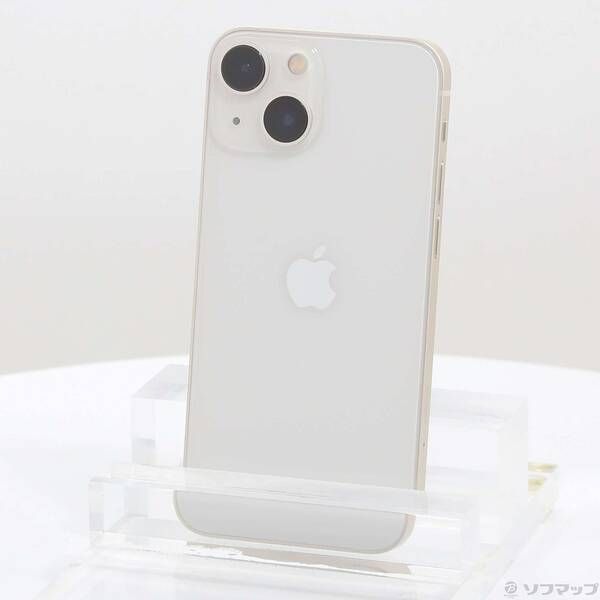 中古品〕 iPhone13 mini 512GB スターライト MLJR3J／A SIMフリー【348