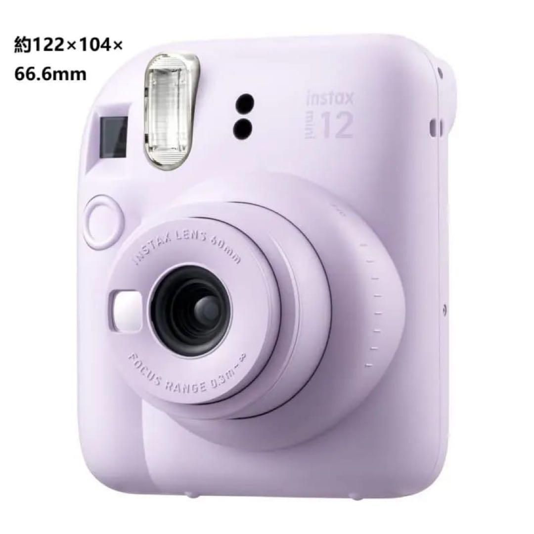 富士フイルム チェキ インスタントカメラ instax mini 12 ライラックパープル INS パープル カメラ