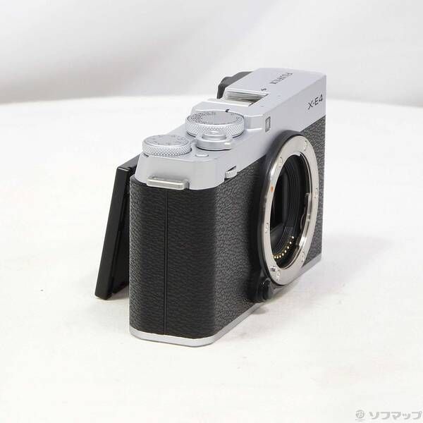 富士フィルム X-E4ボディ シルバー 中古品 中古：AB(良品)】フジフイルム X-E4 ボディ シルバー | 2443801156954