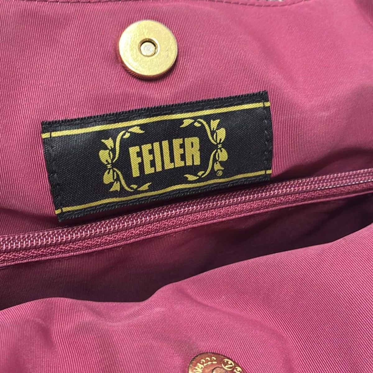 Nike Air Jordan 1 Mid レッド/ブラック　24.5cm FEILER(フェイラー) トートバッグ - 黒×マルチ 花柄