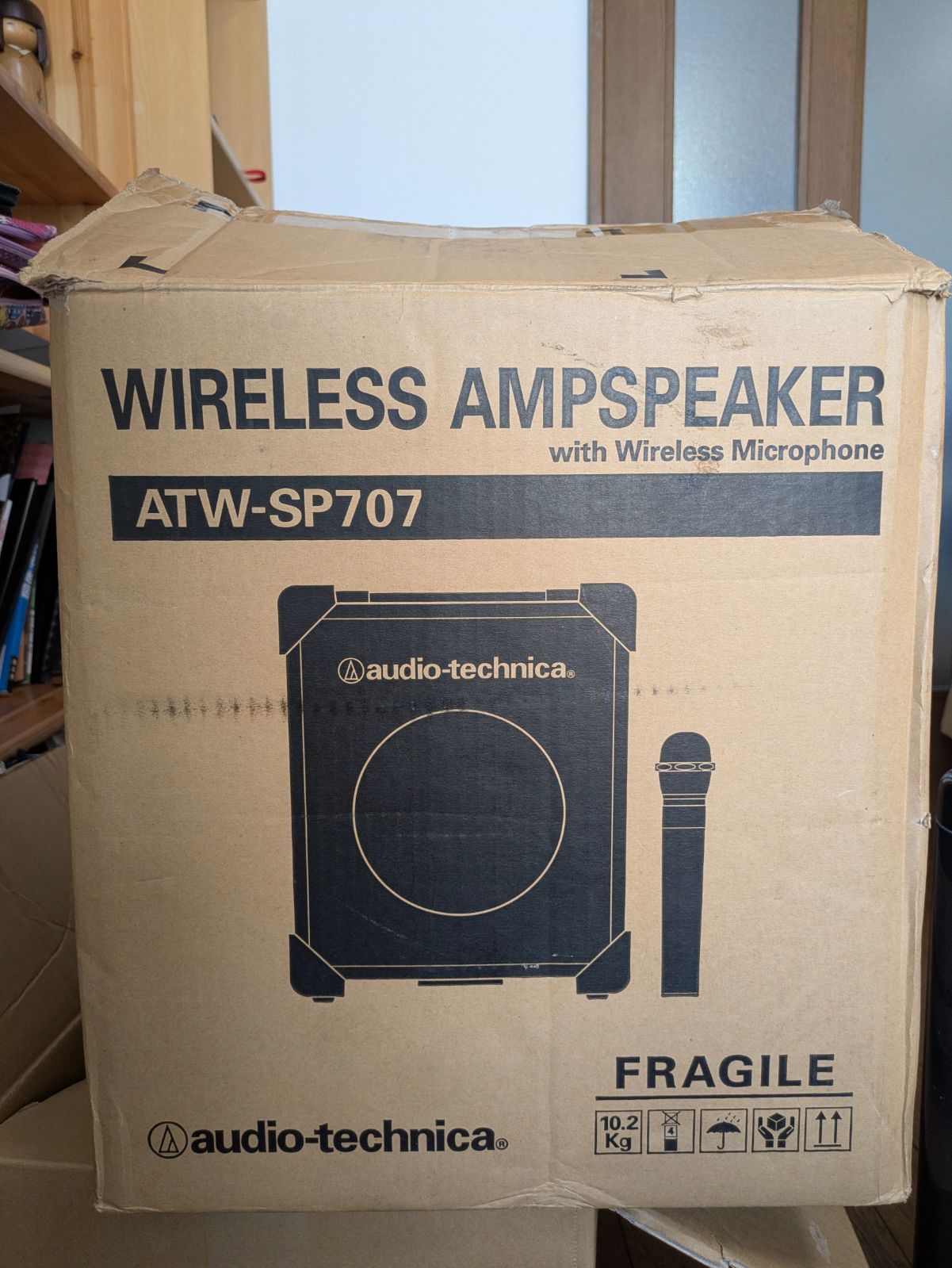 動作良好・美品】audio-technica ATW-SP707 ワイヤレス アンプ