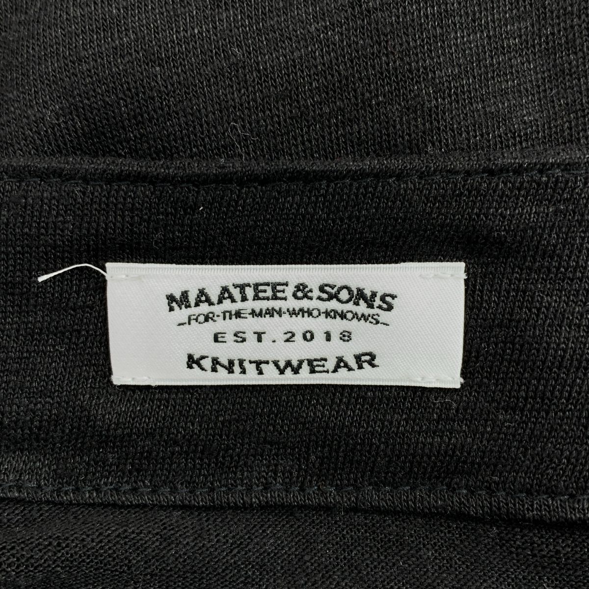 MAATEE&SONS / マーティー&サンズ | 2025SS | LINEN L/SLEEVE BOAT TEE